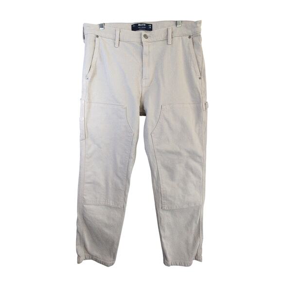Hollister Other - Hollister Jeans Mens 34x32 Tan Loose Carpenter Stretch